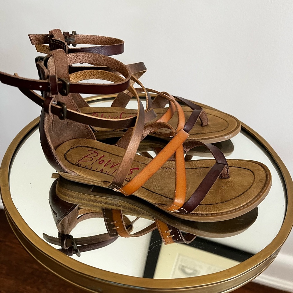 GIRLS GLADIATOR SANDALS - Picture 2 of 6